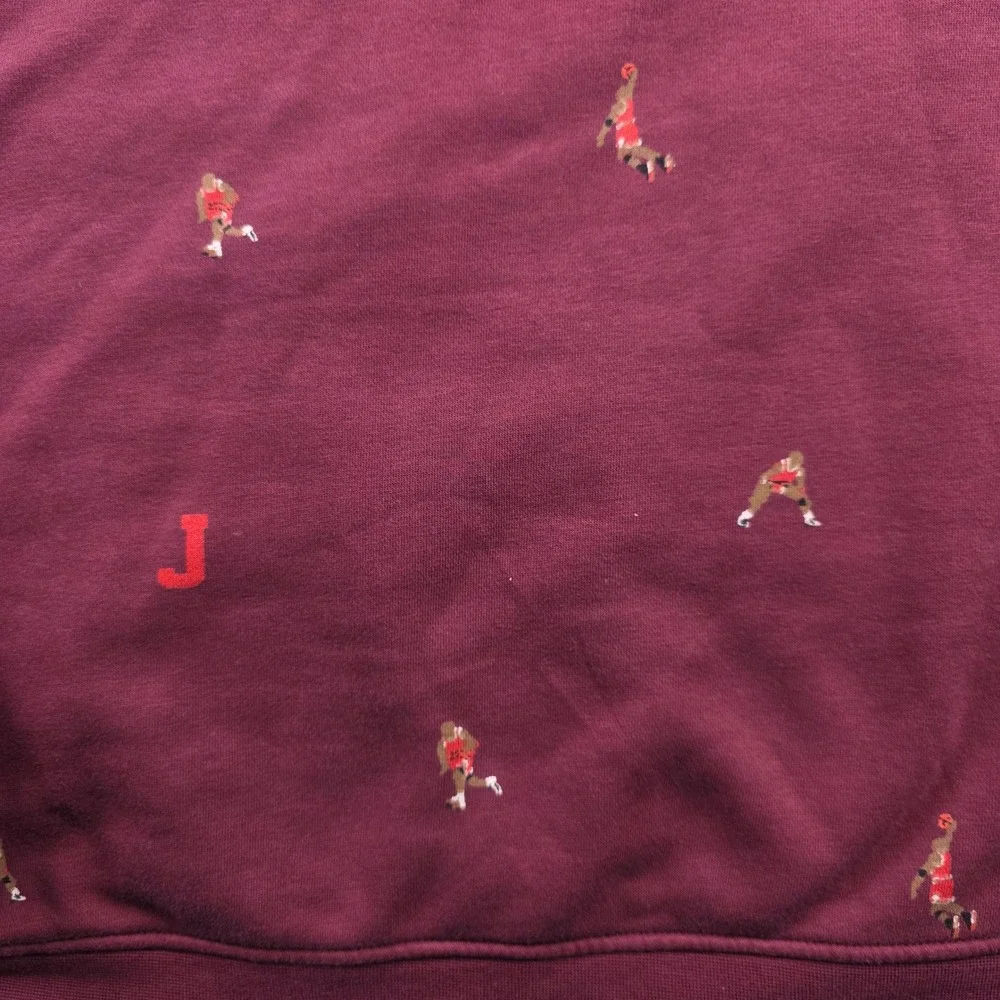 Jordan Brand Michael Jordan sweatsuit Embroidered Hoodie Maroon XXL DA4661-620‎
